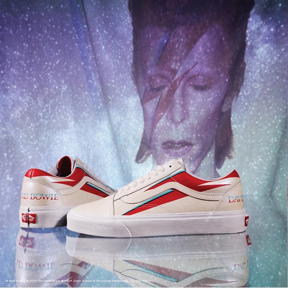 Vans x David Bowie Aladdin Sane Sneakers
